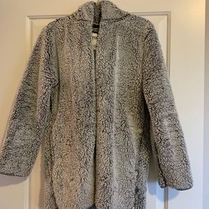PINK- Sherpa cardigan